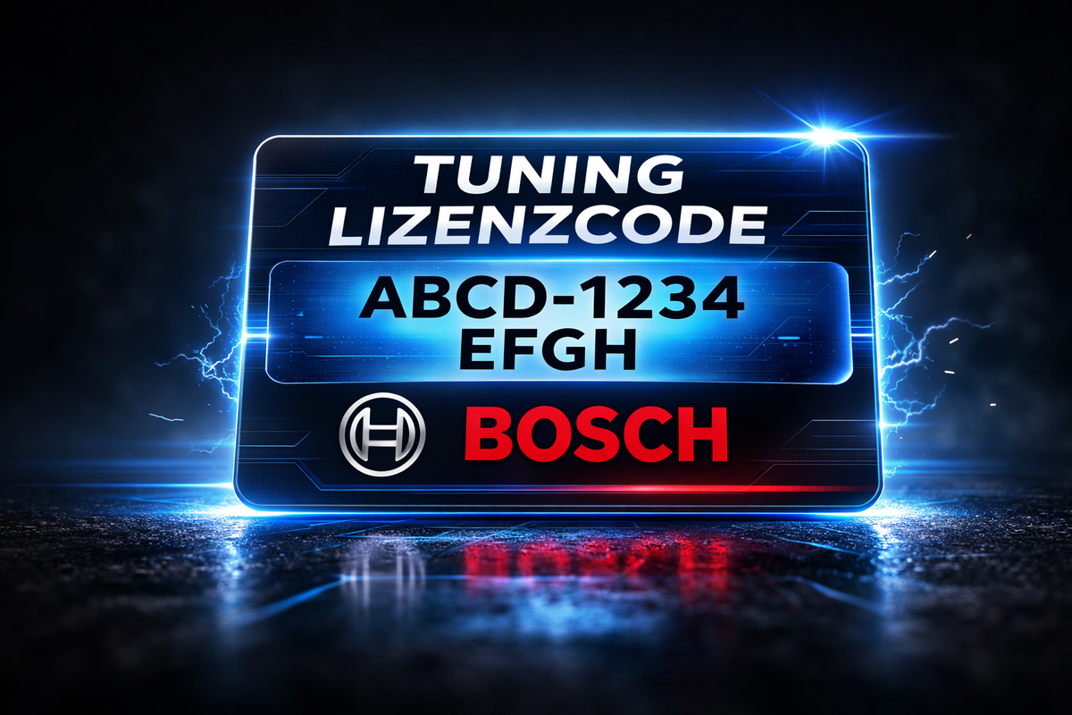 Bosch 1.–4. Gen. Tuning-Lizenzcode online freischalten